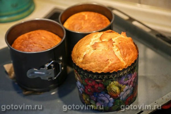 Кулич &laquo;Весенний&raquo; с изюмом