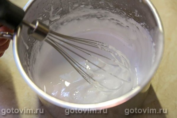 Кулич с начинкой (с заварным кремом) 