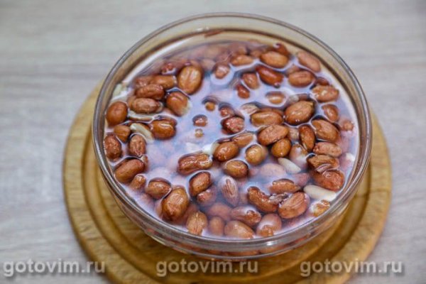 Жареный арахис с солью в микроволновке