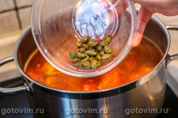 Рыбная солянка (из сазана)