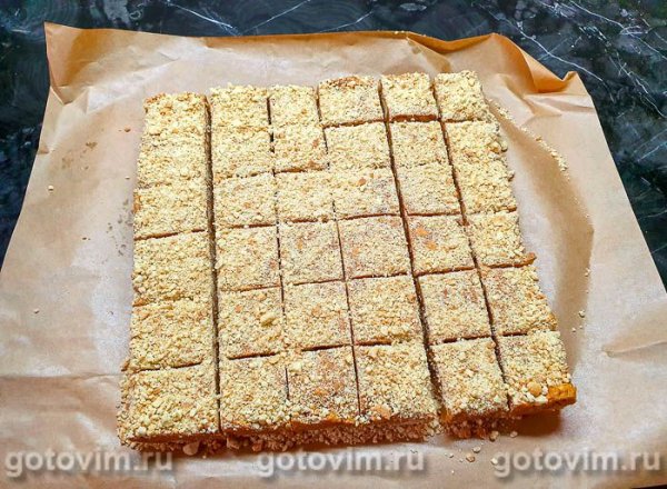 Десерт &laquo;Муравейник&raquo; с жареным миндалем