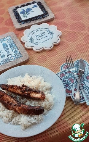 Лосось в масле из кочудяна