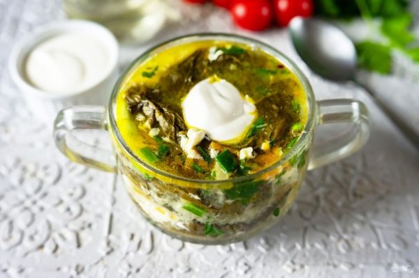 Борщ из щавеля Борщ из щавеля