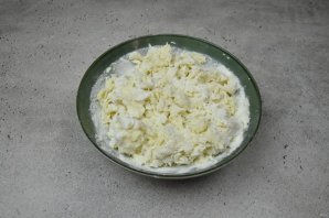 Вареники с картошкой и салом