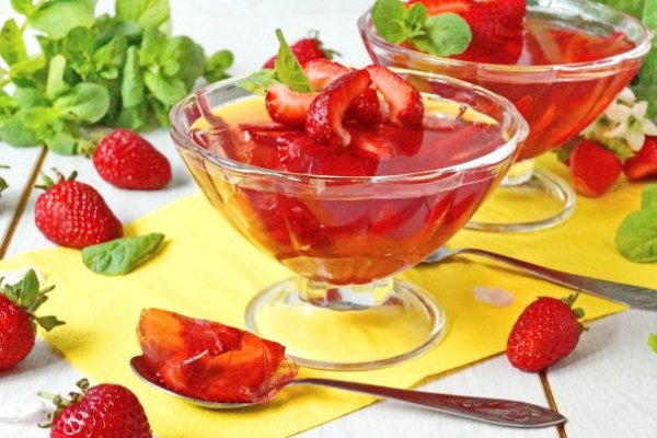 Желе из клубники Желе из клубники