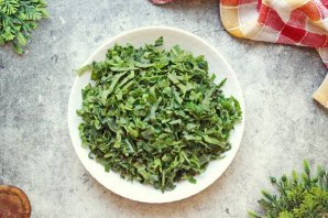 Пирог из щавеля