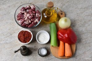 Куриные сердечки
