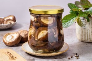 Маринованные шиитаке Маринованные шиитаке