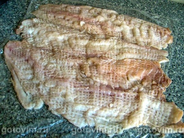 Рулет из трески с овощами Рулет из трески с овощами