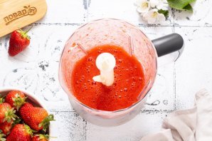 Клубничный сорбет Клубничный сорбет