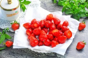 Варенье из клубники без варки Варенье из клубники без варки