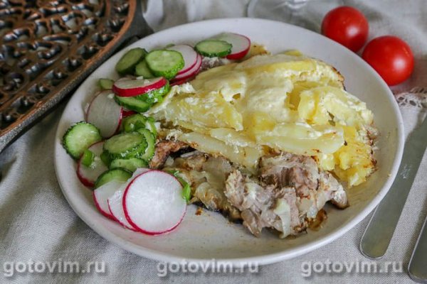 Мясо по-французски в мультиварке Мясо по-французски в мультиварке