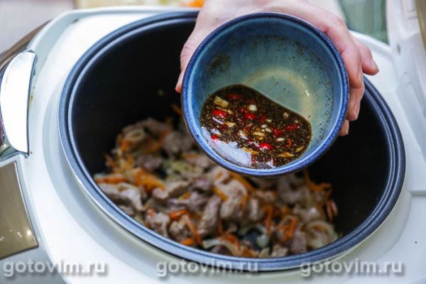 Стир‑фрай из свинины с овощами в мультиварке