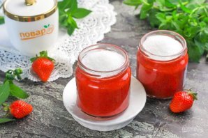 Варенье из клубники без варки Варенье из клубники без варки