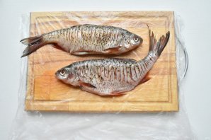 Жареный чебак