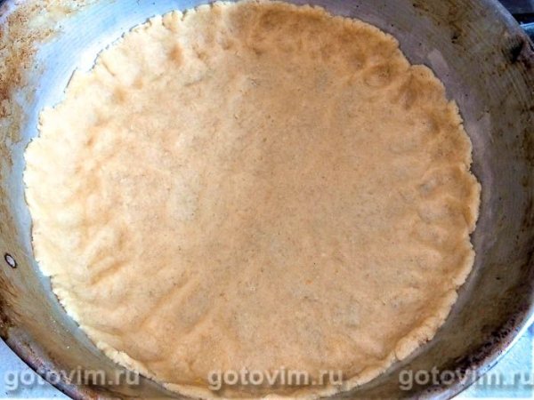 Песочный пирог со щавелем и апельсином Песочный пирог со щавелем и апельсином