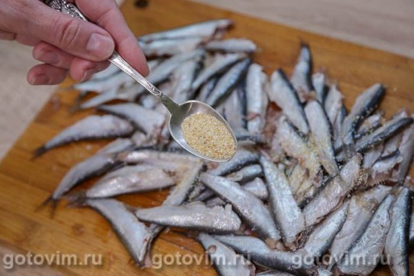 Мойва в хрустящем кляре в микроволновке 