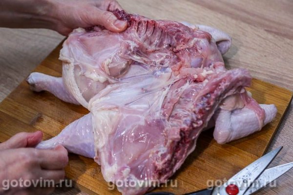 Рулет из курицы с перцем чили и чесноком в мультиварке Рулет из курицы с перцем чили и чесноком в мультиварке