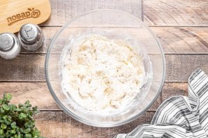 Постная пицца с грибами
