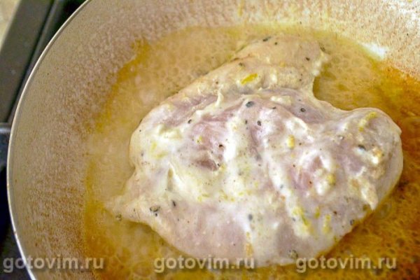 Куриная грудка с йогуртом и лимоном Куриная грудка с йогуртом и лимоном