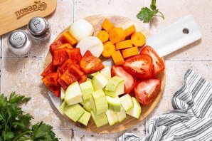 Кабачковая икра в духовке