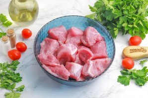Шашлык из свинины в аэрогриле Шашлык из свинины в аэрогриле