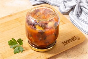 Салат на зиму из фасоли