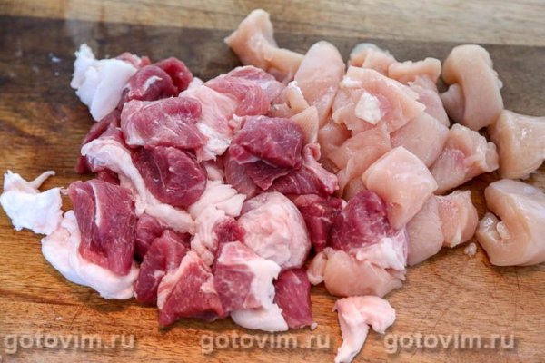 Котлеты из свинины и курицы с сыром чанах Котлеты из свинины и курицы с сыром чанах