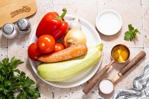 Кабачковая икра в духовке