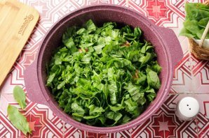 Курица с щавелем Курица с щавелем