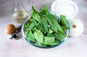 Пельмени с крапивой