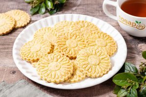 Печенье с ромашкой Печенье с ромашкой