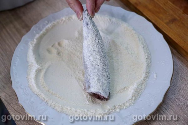 Сардина иваси в хрустящем кляре в микроволновке Сардина иваси в хрустящем кляре в микроволновке