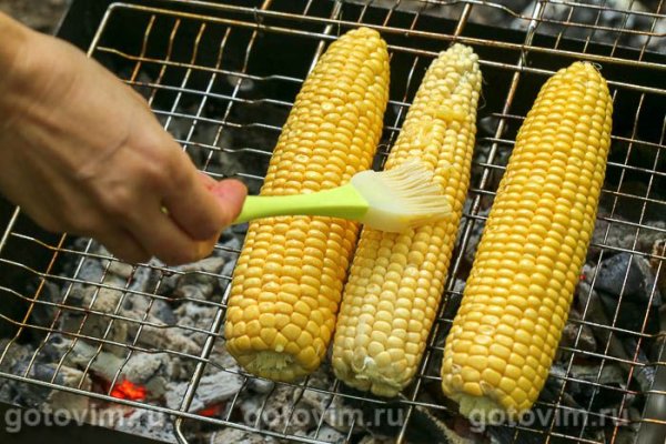 Кукуруза на мангале Кукуруза на мангале