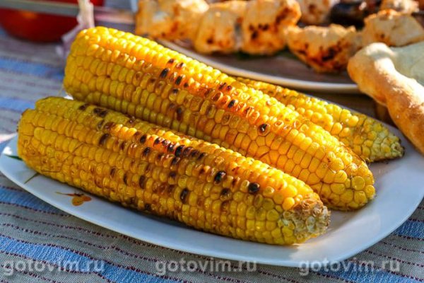 Кукуруза на мангале Кукуруза на мангале