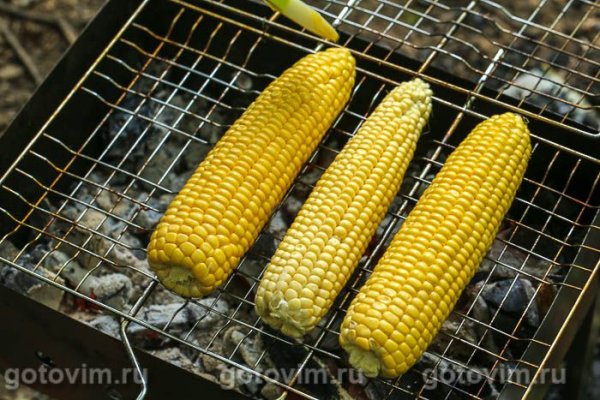 Кукуруза на мангале Кукуруза на мангале
