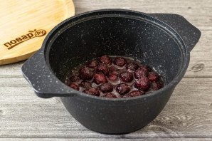 Варенье из вишни без косточек Варенье из вишни без косточек