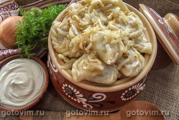 Вареники с сёмгой Вареники с сёмгой
