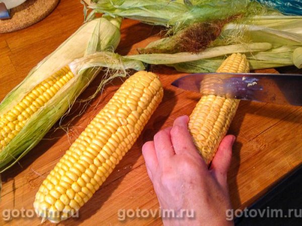 Варёная кукуруза со смесью Magic Dust