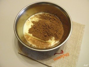 Шоколадная колбаса из печенья Шоколадная колбаса из печенья