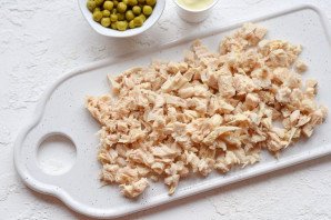 Салат "Столичный" с яблоком Салат "Столичный" с яблоком