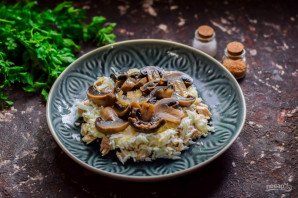 Салат "Подсолнух" с ананасами Салат "Подсолнух" с ананасами