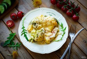 Курица с брокколи в духовке Курица с брокколи в духовке
