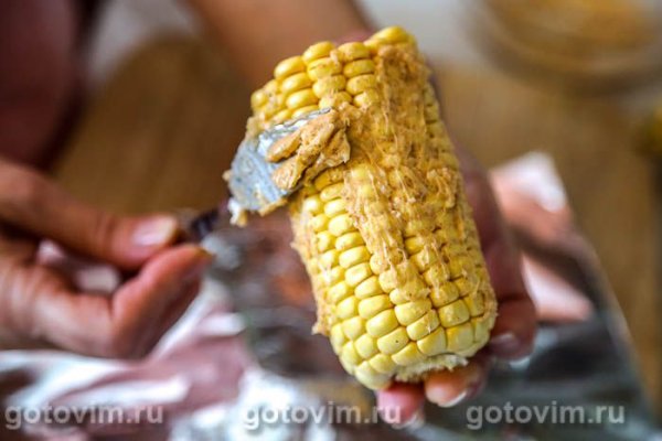 Кукуруза гриль в фольге Кукуруза гриль в фольге