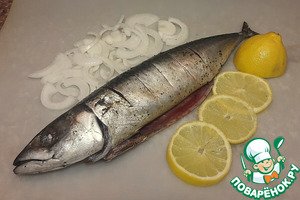 Духовая скумбрия, запеченная в пакете Духовая скумбрия, запеченная в пакете