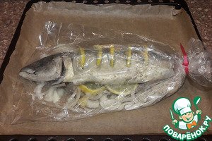 Духовая скумбрия, запеченная в пакете Духовая скумбрия, запеченная в пакете