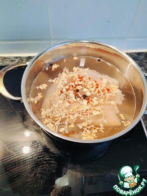 Заливной пирог-рыбник с бульоном Заливной пирог-рыбник с бульоном