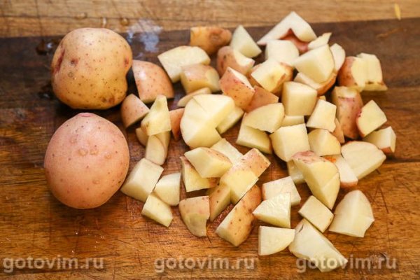 Свинина с черносливом, тыквой и картошкой, запеченная в рукаве