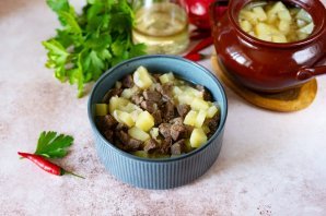 Говядина в горшочках