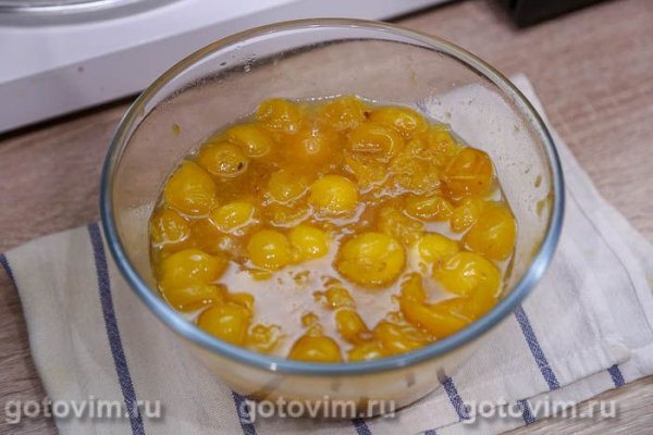 Джем из алычи с апельсином в микроволновке